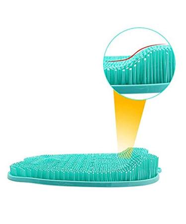 Proleo Footprint Foot Washing Mat - Exfoliating Dead Skin & Pedicure Brush for Improved Blood Flow - Buy Online on GoSupps.com