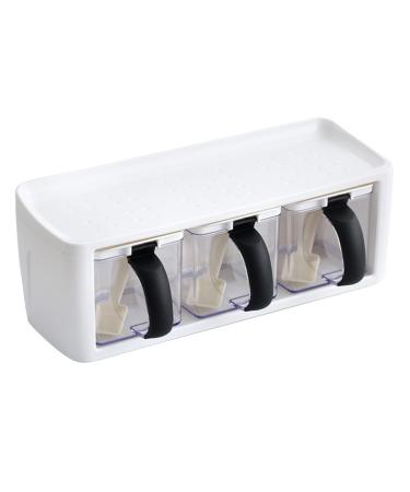 Zerodeko 1pc Box Kitchen Accessories Kitchen Jars Cocoa Kitchen Seasoning Case Container Pack Condiment