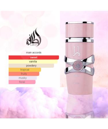 Lattafa Yara for Women Eau de Parfum Spray 3.4 Ounce (Pack of 3) 3.4 Fl Oz (Pack of 3) - Buy Online on GoSupps.com