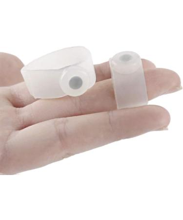 Silicone Toe Ring Set - 5 Pair Toe Separators for Hammer Toe and Bunions - Magnetic Toe Rings for Overlapping Toes - Buy Online on GoSupps.com