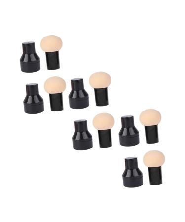 FRCOLOR 12 Pcs Mushroom Head Makeup Tools | Hydrophilic Polyurethane Fluffy Puffs for Women - Best International Shipping - Buy Online on GoSupps.com
