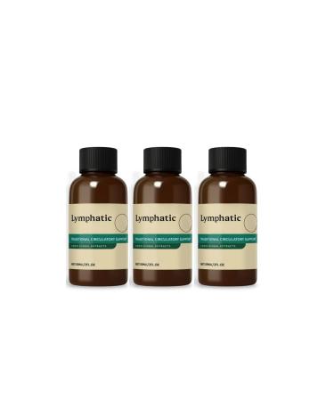 Lymphatic Support Fluid Natural Cleansing Formula NonGMO 2 Fl Oz3PCS