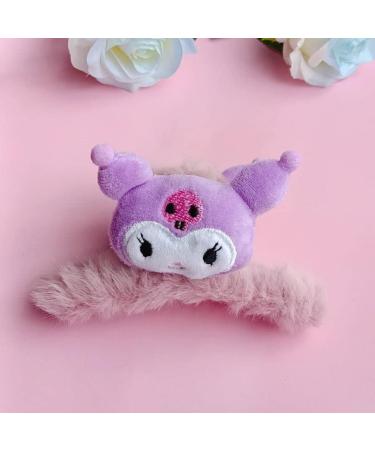 Kawaii Hair Claw Clips & Wristband Set - Large Clips for Thick Hair - Nonslip Strong Hold - Styling Accessories for Heatless Curler - Buy Online on GoSupps.com