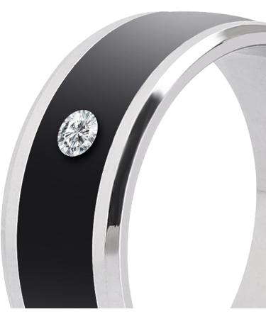 NFC Smart Ring - Metal Ring for Easy Mobile Phone Use (Size 13) - Buy Online on GoSupps.com
