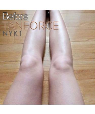 Buy Award-Winning Tan Force Self-Tanner (250ml) - Dark Golden Tan with Mega Mitt - Long-Lasting Natural Body & Facial Tanner - International Shipping Available - Buy Online on GoSupps.com