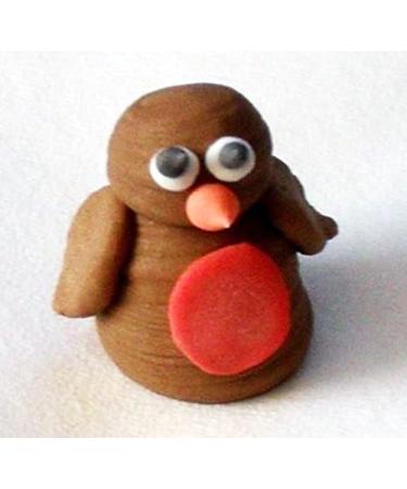 Holly Cupcakes Handmade Sugar Robins Snowmen and Penguins- Gorgeous edible and handmade with love in the UK! 12 - Buy Online on GoSupps.com