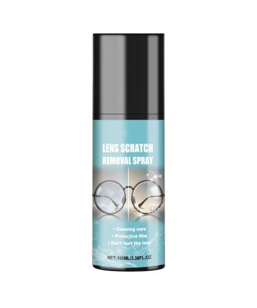Lens Scratch Remover - Lens Scratch Removal Spray - 100ml Lens Scratch Remover Glasses Cleaner Spray for Sunglasses Screen Cleaner Tools