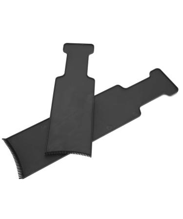 2-Piece Balayage Highlighting Board Set - Teeth & Flat Top Comb for Home Salon Hair Dyeing & Tinting Tools - Buy Online on GoSupps.com