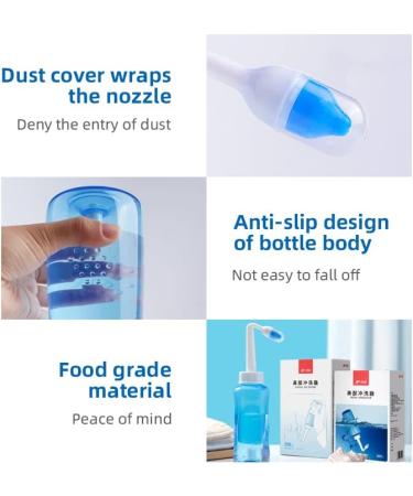 KTS Neti Pot Sinus Rinse Kit 300ml - Allergies Relief for Adults & Kids - Buy Online on GoSupps.com