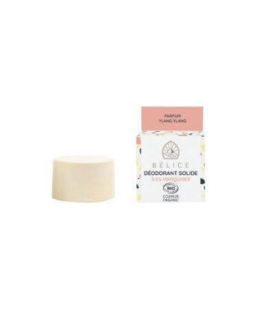 Bélice - Solid deodorant Marquesas Islands with ylang-ylang - all skin types - 38g - Certified Organic