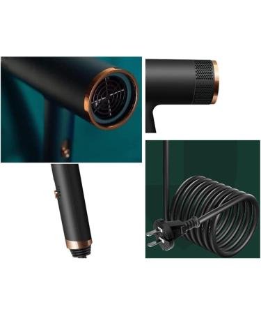JYYBN Hair Dryer Powerful DC Motor 1400W Professional Hairdryer Negative Ionic Technology Hairdryer with 3 Heat Settings and Cool Shot Button Low Noise Blow Dryer Concentrator for Home and Salon Black - Buy Online on GoSupps.com