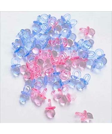 Uteruik Mini Pacifiers for Baby Shower Party Decoration 100pcs (#5)