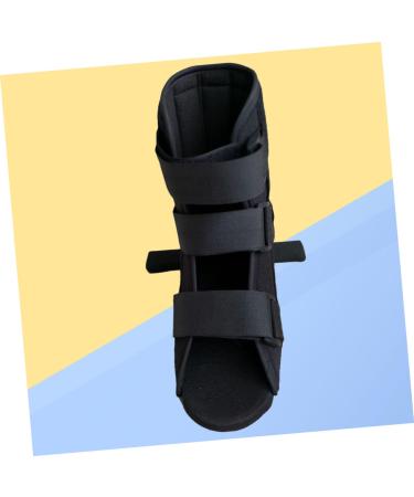 Foot Brace Support - Ankle Stabiliser Boot for Sprains | Child L Black Ankle Brace & Fixed Shoes for Ultimate Support - Buy Online on GoSupps.com