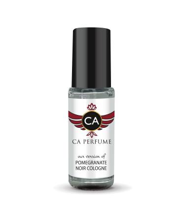CA Perfume Impression of Jo M Pomegranate Noir Cologne For Women Replica Fragrance Body Oil Dupes Alcohol-Free Aromatherapy Sample Travel Size Concentrated Long Lasting Roll-On 0.14 Fl Oz/4ml-X1