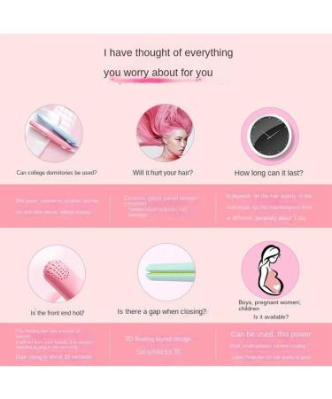 Small Hair Curler Wands | 17W Ceramic Straightener & Curler for Women | Travel-Friendly Liu Haifan Hair Tools - Buy Online on GoSupps.com