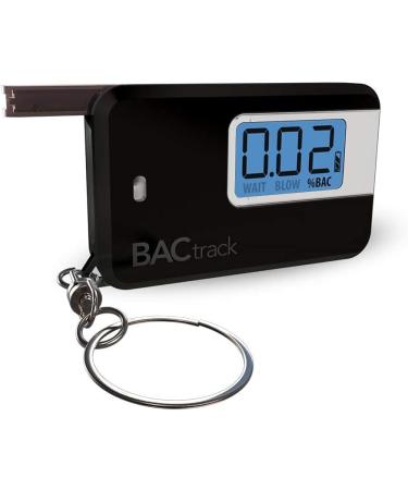 BACtrack Go Keychain Breathalyzer (Black) + 20 Mouthpieces Bundle - Buy Online on GoSupps.com
