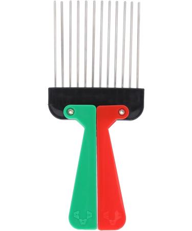 Metal Hair Pick Pick Comb Portable Hair Salon Pick Comb Hairdressing Detangle Hair Pick Styling Tool Accessory - Buy Online on GoSupps.com