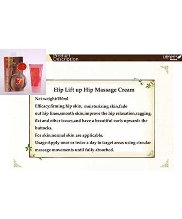 Aichun Beauty Herbal Extract Hip Lift Cream 150ml - Bigger Buttock Firming Massage Cream for Enhancing Curves - Buy Online on GoSupps.com