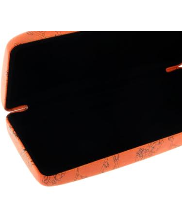 Paule & Knopf Forget-Me-Not Glasses Case with Metal Hinge - Stylish & Durable - 5 Colors Available Including Orange - Shop Internationally! - Buy Online on GoSupps.com