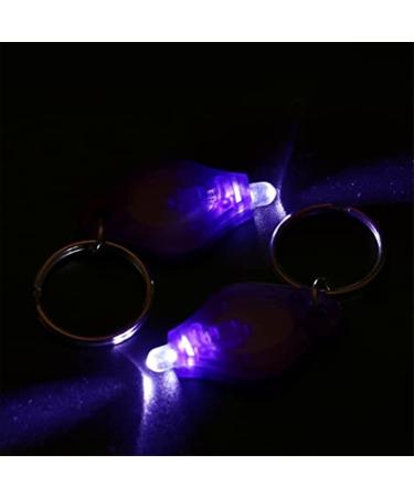 Keychain Flashlight Mini Keychain Long Battery Life 365nm 395nm Wavelength 5 Pcs for Detection - Buy Online on GoSupps.com