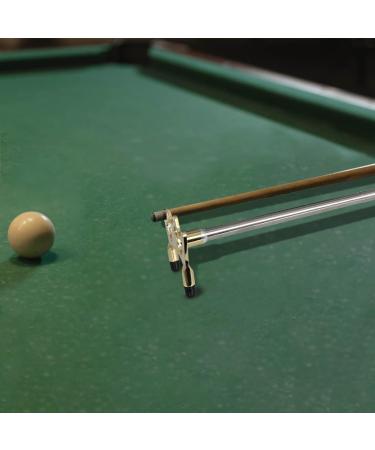 Zhuohai Retractable Billiards Cue Stick Bridge - Gold Pool Bridge with Removable Head - Buy Online on GoSupps.com