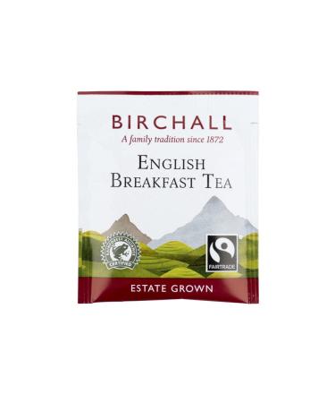 Birchall Tea - English Breakfast Tea - 6 Boxes Of 25 Enveloped Plant-Based Tea Bags - Bold and Bracing English Breakfast Tea Bags - Robust Flavorful And Perfectly Balanced to Start Your Day