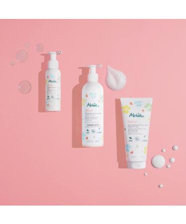 Melvita Lait hydratant bio doux pour b b s formule l g re et naturelle p n tre rapidement hydrate durablement test dermatologiquement id al pour peaux sensibles - 200 ml Gamme Soin Bebe - Buy Online on GoSupps.com