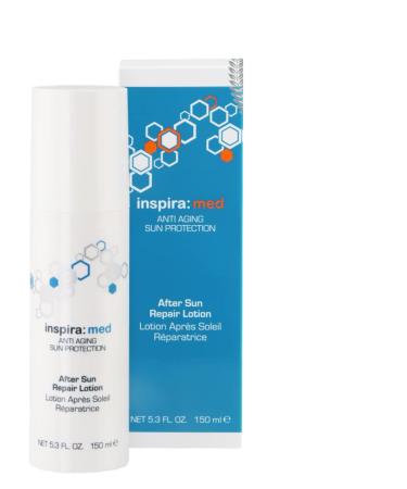 Inspira: Cosmetics Med Anti Aging After Sun supports the skin repair system relieves and refreshed sunstraped skin 150 ml