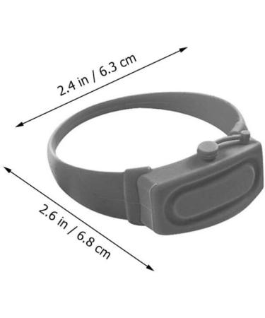 Healifty 5 Sets Silicone Hand Wash Wristband with Squeeze Bottles - Portable & Refillable for Outdoor Winter Travel - Buy Online on GoSupps.com