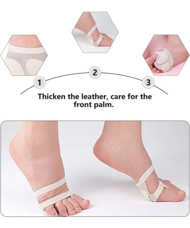 Shop Premium Five-Finger Boat Socks & Ballet Insoles - Elastic Forefoot Pads & Metatarsal Support for Dancers | International Shipping Available - Buy Online on GoSupps.com