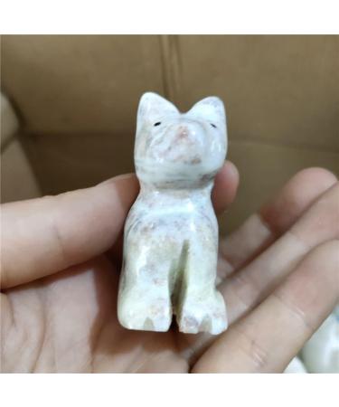 Home Decoration 1pc Natural Quartz Crystal Stones Specimen Cat Home Living Room Decoration Art Decoration Stones Stone Crystal Reiki - Buy Online on GoSupps.com