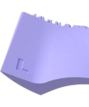 2x 2 in 1 Silicone Eyelash Stamper Left Right Lower Lashes Stamps Eyes Makeup Tool for Woman Girl Violet - Buy Online on GoSupps.com