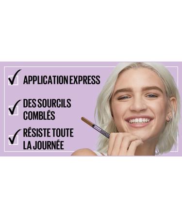 Maybelline New York Eyebrow Pencil Express Brow Satin Duo - Black Brown (05) | Shop Internationally - Buy Online on GoSupps.com