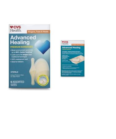 CVS Health Advanced Healing Hydrocolloid Bandages (Fingers Toes & Heels)