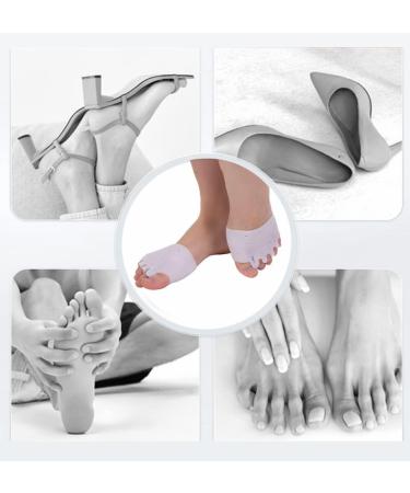 Five Toe Bunion Pads - Liquid Separators with Guards, Spacers & Correctors for Hallux Valgus - 1 Pair/Set - Buy Online on GoSupps.com