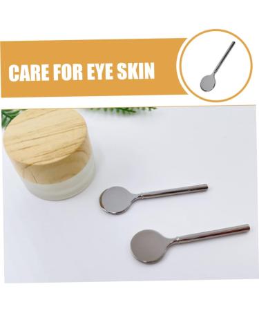 Cuill re De Zinc Pour Application De Masque Et Contour Des Yeux Outil De Soins Peau R utilisable 5.00X1.50X0.30CM argent - Buy Online on GoSupps.com