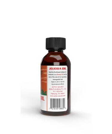 Aztec Secret 100% Pure Jojoba Oil 2 OZ - Deep Hair & Skin Moisturizer - Cold-Pressed and Unfiltered 2 Fl Oz (Pack of 1) - Buy Online on GoSupps.com