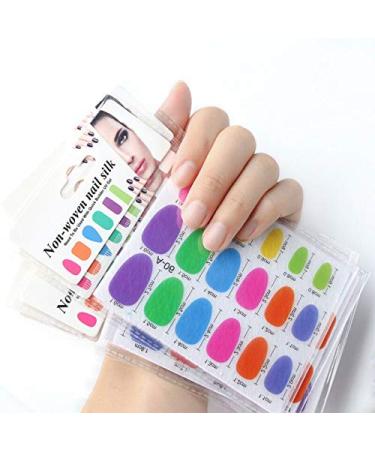 Buy Colorful Silk Wrap Nail Extension | Nail Repair Art Tool & Supplies | A05 - International Shipping Available - Buy Online on GoSupps.com