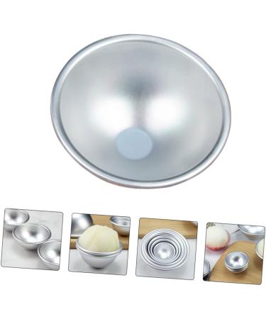 OUNONA 18 Pcs Mold Ball Cake Pans Chocolate Candy Baking Cookie Moulds Mini Dome Cake Tins Muffin Baking Cups Hemisphere Cake Pan Sphere Cake Mould Paper Cup Non Stick 3D Aluminum Alloy Silverx3pcs 8X8X4CMx3pcs - Buy Online on GoSupps.com