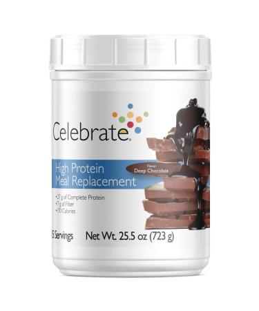 Celebrate Meal Replacement Tub - Deep Chocolate - 15 Servings