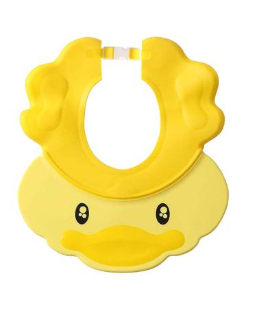 Adjustable Silicone Baby Shower Cap | Protects Eyes and Ears | for Infants, Toddlers, Kids | Yellow - Buy Online on GoSupps.com