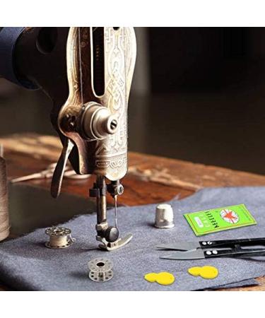 Homgaty 2 Piece 183cm Treadle Sewing Machine Leather Belt Replacement Set with Hooks - Compatible with Singer/Jones Machines - Buy Online on GoSupps.com