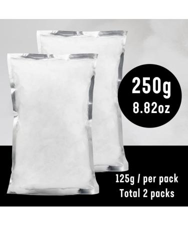 250g High Resilience Polyester Fiber Fill Stuffing for Crafts - Pillow & DIY Dolls Filling - Buy Online on GoSupps.com
