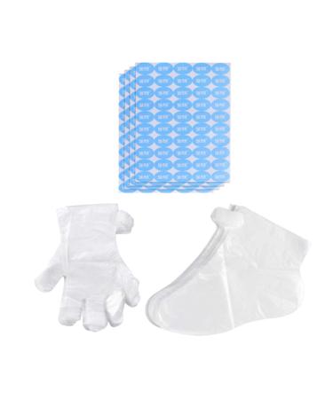 Beaupretty 1 Set disposable foot gloves Paraffin wax handfoot feed Multifunctional contactless foothand care bag for friends of the family