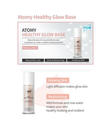 Atomy Healthy Glow Base 1.11 FL.OZ. / 33ml - Nourishing Makeup Primer for Radiant Skin | International Shipping Available - Buy Online on GoSupps.com