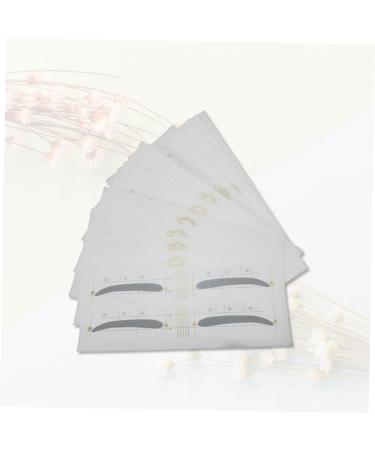 Housoutil 12pcs 48 Eyebrow Card Eyebrow Shaping Stencils Eyebrow Stencil Kit Eyebrow Template Eyebrow Stickers - Buy Online on GoSupps.com