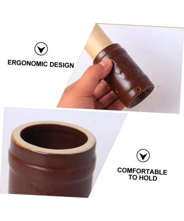 Portable Red Porcelain Moxibustion Container | Lurrose Moxa Cone Burner & Moxibust Box for International Shipping - Buy Online on GoSupps.com