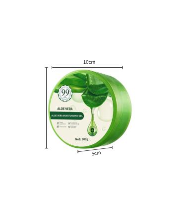 ChongTai 1 Box Aloe Vera Moisturizing Gel Soothing Nourishing Calming Hydrating Refreshing Aloe Vera Gel 300g (Aloe Vera) - Buy Online on GoSupps.com