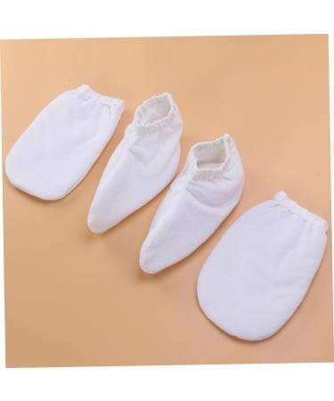 Veemoon 2paires Paraffine ponge pour Bain de Paraffine Isolants pour Soins Chaleur Spa Blanc - Buy Online on GoSupps.com