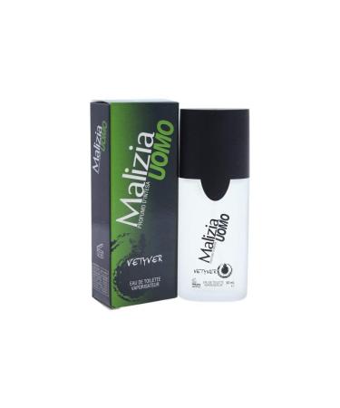 Vetyver Malizia Uomo Eau de Toilette Spray for Men 1.7 Ounce - Buy Online on GoSupps.com